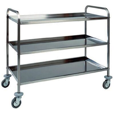 Forcar Carrello di Servizio 3 Ripiani 91 x 57 cm Forcar Carrello di Servizio 3 Ripiani 91 x 57 cm