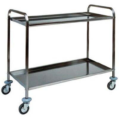 Forcar Carrello di Servizio 2 Ripiani 100 x 70 cm Forcar Carrello di Servizio 2 Ripiani 100 x 70 cm