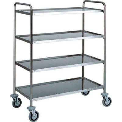 Forcar Carrello di Servizio 4 Ripiani 90 x 60 cm Forcar Carrello di Servizio 4 Ripiani 90 x 60 cm