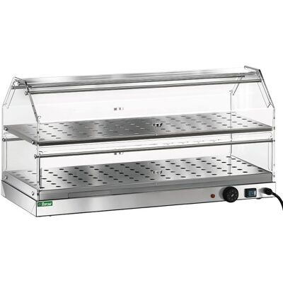 Forcar Vetrina Riscaldata 2 Piani 85 x 35 cm 400 W Forcar Vetrina Riscaldata 2 Piani 85 x 35 cm 400 W