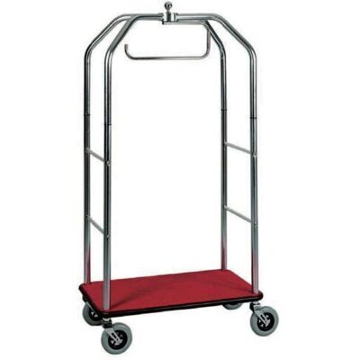 Forcar Carrello Portavaligie e Portabiti 95 x 55 x 190 cm Rosso Forcar Carrello Portavaligie e Portabiti 95 x 55 x 190 cm Rosso