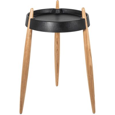 Zafferano Tavolino 40 x 67 cm Liolà Nero Frassino Naturale Zafferano Tavolino 40 x 67 cm Liolà Nero Frassino Naturale