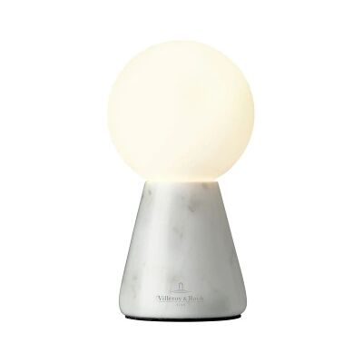 Villeroy & Boch Lampada da tavolo Carrara LED Bianco 13 cm Villeroy & Boch Lampada da tavolo Carrara LED Bianco 13 cm