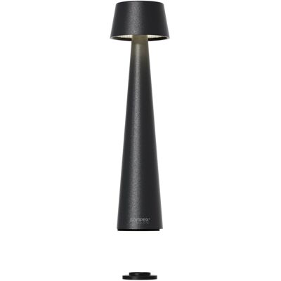 Sompex Lampada da Tavolo Mono LED Nera Sompex Lampada da Tavolo Mono LED Nera