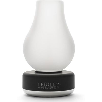 Led By Led Lampada LED 14 cm Nina Nero/Silver Led By Led Lampada LED 14 cm Nina Nero/Silver