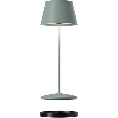 Villeroy & Boch Lampada da Tavolo Ricaricabile LED, Verde Oliva Seoul Micro Villeroy & Boch Lampada da Tavolo Ricaricabile LED, Verde Oliva Seoul Micro