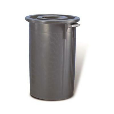 Giganplast Bidone con Coperchio 60 l Grigio Corallo Giganplast Bidone con Coperchio 60 l Grigio Corallo