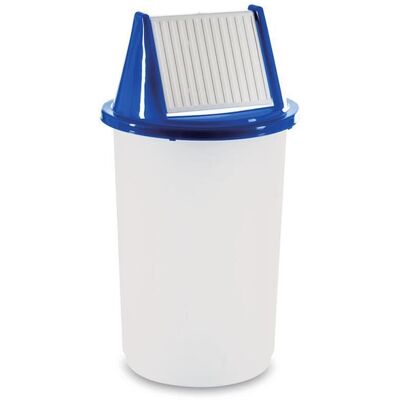 Giganplast Bidone con Coperchio 60 l Bianco Ondina Giganplast Bidone con Coperchio 60 l Bianco Ondina