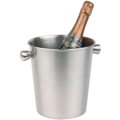 Raffreddatore vino e spumante in argento APS - Ø 20cm, H 20,5cm Raffreddatore vino e spumante in argento APS - Ø 20cm, H 20,5cm