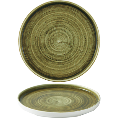 Churchill Piatto Bordo Verticale 26 Cm Stonecast Plume Olive Churchill Piatto Bordo Verticale 26 Cm Stonecast Plume Olive