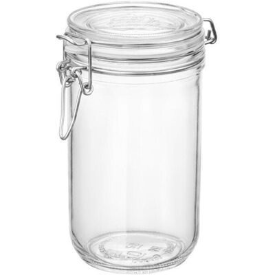 Bormioli Rocco Vaso Cilindrico Ermetico 75 cl Fido Freezer Safe Bormioli Rocco Vaso Cilindrico Ermetico 75 cl Fido Freezer Safe