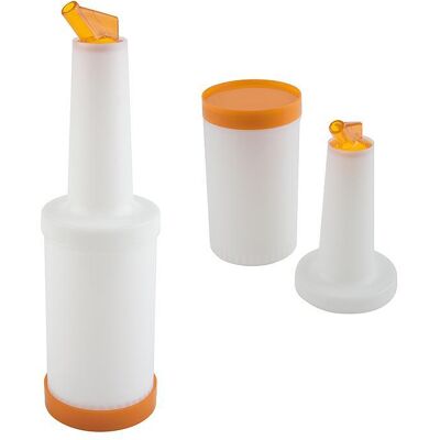 APS Bottiglia dosatore 0,85L Arancione APS Bottiglia dosatore 0,85L Arancione