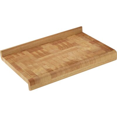 Zassenhaus Tagliere in Legno di Caucciù - 60x40cm - Resistente & Unico Zassenhaus Tagliere in Legno di Caucciù - 60x40cm - Resistente & Unico