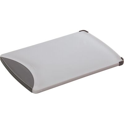 Zassenhaus 0000062106 Tagliere in plastica grigia - Sicuro per alimenti, Antiscivolo Zassenhaus 0000062106 Tagliere in plastica grigia - Sicuro per alimenti, Antiscivolo