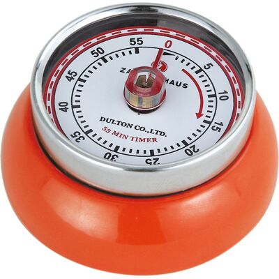 Zassenhaus Timer Magnetico Arancione 7 cm Speed Zassenhaus Timer Magnetico Arancione 7 cm Speed