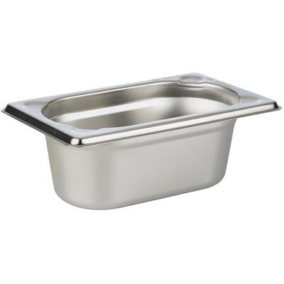 H.W.Larsen 81502 gn 1/9 Contenitore Gastronorm in Acciaio Inox - Contenitore alimentare H.W.Larsen 81502 gn 1/9 Contenitore Gastronorm in Acciaio Inox - Contenitore alimentare