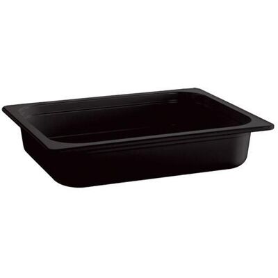 Contenitore APS GN 1/2 - Melamina - Nero - 3,4L - Servizio & Buffet Contenitore APS GN 1/2 - Melamina - Nero - 3,4L - Servizio & Buffet
