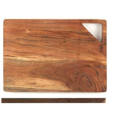 Kesper Tagliere Rettangolare con Foro 35,5 x 25,5 cm Kesper Tagliere Rettangolare con Foro 35,5 x 25,5 cm