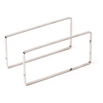 Comas Bauhaus Set 2 Supporti Inox Alti Per Tavole Comas Bauhaus Set 2 Supporti Inox Alti Per Tavole