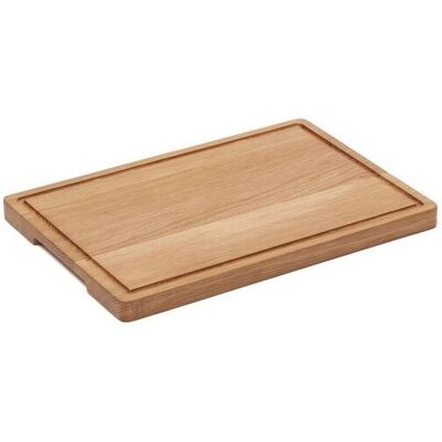 Comas Tagliere In Legno Di Quercia Con Canalina 33 x 23 x 2,2 cm Comas Tagliere In Legno Di Quercia Con Canalina 33 x 23 x 2,2 cm