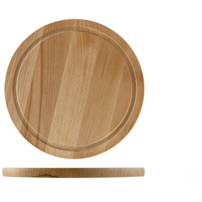 Kesper Tagliere Tondo diam. 30 cm H 1,5 con Scanalatura Kesper Tagliere Tondo diam. 30 cm H 1,5 con Scanalatura