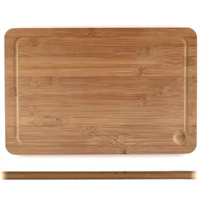 Kesper Tagliere Rettangolare 38 x 25 cm H 1,6 con Scanalatura Kesper Tagliere Rettangolare 38 x 25 cm H 1,6 con Scanalatura