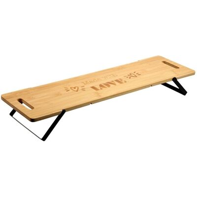 Kesper Tagliere Rialzato 67 x 19 cm H 9 con Piedi in Metallo Pieghevoli Kesper Tagliere Rialzato 67 x 19 cm H 9 con Piedi in Metallo Pieghevoli