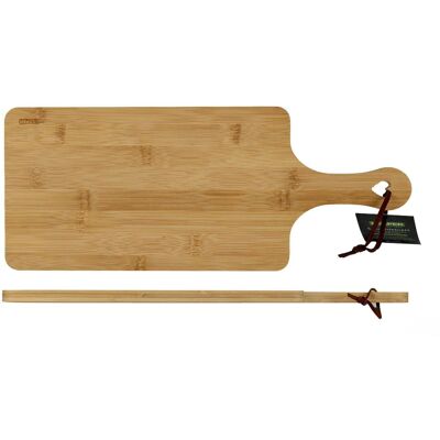 Kesper Tagliere Rettangolare 42 x 17 cm H 1,5 con Manico Kesper Tagliere Rettangolare 42 x 17 cm H 1,5 con Manico