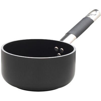 Pentola in alluminio nero Agnelli per induzione - Alta, antiaderente, 20cm Pentola in alluminio nero Agnelli per induzione - Alta, antiaderente, 20cm