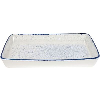 Churchill Teglia Rettangolare 53 X 32,5 X 6,2 Cm Stonecast Hints Indigo Blue Churchill Teglia Rettangolare 53 X 32,5 X 6,2 Cm Stonecast Hints Indigo Blue