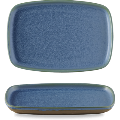Churchill Piatto Rettangolare 22 X 15 Cm Emerge Oslo Blue Churchill Piatto Rettangolare 22 X 15 Cm Emerge Oslo Blue