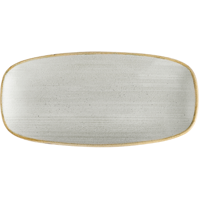 Churchill Piatto Oblungo 26,9 X 12,7 Cm Stonecast Raw Grey Churchill Piatto Oblungo 26,9 X 12,7 Cm Stonecast Raw Grey