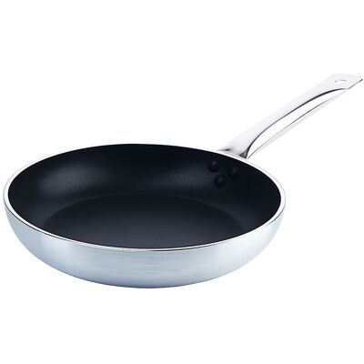 Contacto Padella Antiaderente 24 cm Manico Inox Alluminio Imbutito h 5,5 cm Manico 23 cm Contacto Padella Antiaderente 24 cm Manico Inox Alluminio Imbutito h 5,5 cm Manico 23 cm