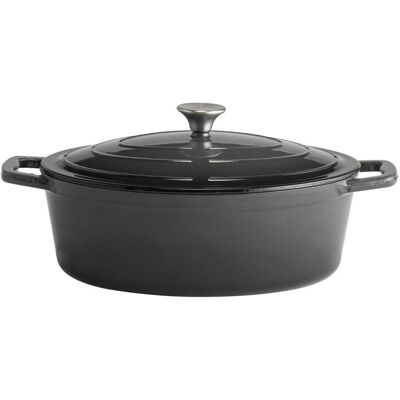 APS Casseruola con coperchio "5 Stars" 25 x 33 cm Grigio APS Casseruola con coperchio "5 Stars" 25 x 33 cm Grigio