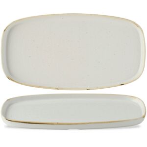 Piatto Churchill Stonecast Bianco Orzo - Set Rettangolare Piatto Churchill Stonecast Bianco Orzo - Set Rettangolare