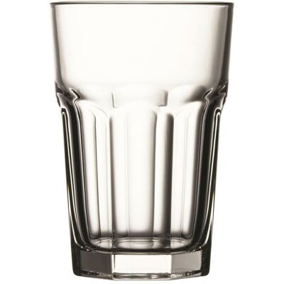 Bicchieri da lungo drink Pasabahce - 12 pezzi - 35,5 cl - Trasparente - Collezione Casablanca Bicchieri da lungo drink Pasabahce - 12 pezzi - 35,5 cl - Trasparente - Collezione Casablanca