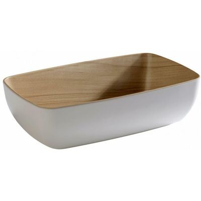 APS Ciotola GN 1/4 "Frida" 16,2 x 26,5 1,8L Bianco APS Ciotola GN 1/4 "Frida" 16,2 x 26,5 1,8L Bianco