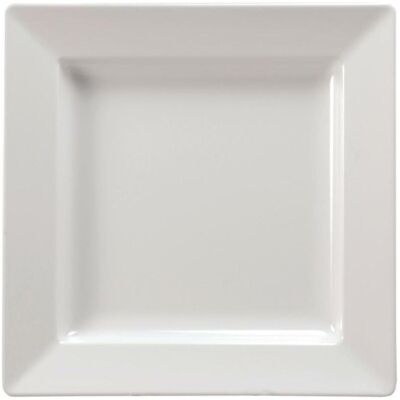 Tirolix Vassoio Quadrato 33 x 33 cm Bianco Melamina Tirolix Vassoio Quadrato 33 x 33 cm Bianco Melamina