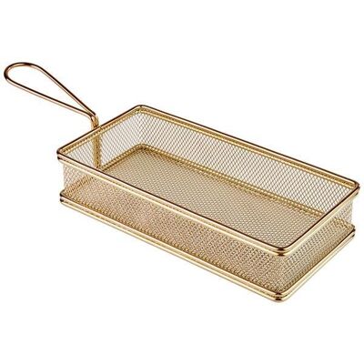 APS Cestino per frittura "Snackholder" 10,5 x 21,5 cm Rame APS Cestino per frittura "Snackholder" 10,5 x 21,5 cm Rame