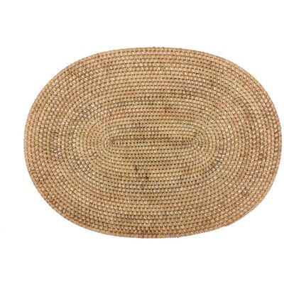 Tirolix Tovaglietta Rattan Ovale 30x40 cm Beige Tirolix Tovaglietta Rattan Ovale 30x40 cm Beige