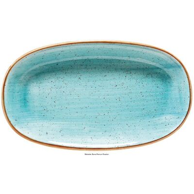 Bonna Piatto Ovale 24 x 14 cm Aura Aqua Gourmet Bonna Piatto Ovale 24 x 14 cm Aura Aqua Gourmet