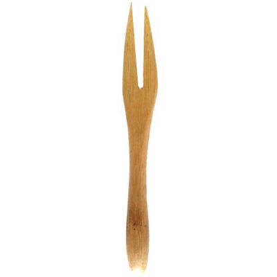 Firstpack Set da 500 pezzi Mini forchetta in bamboo 9 cm Firstpack Set da 500 pezzi Mini forchetta in bamboo 9 cm