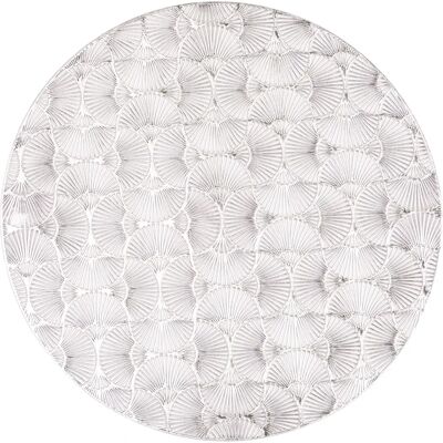 Tirolix Tovaglietta Ventaglio 38 cm Argento Tirolix Tovaglietta Ventaglio 38 cm Argento