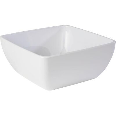 Bowl per insalate in melamina Pure di Assheuer und Pott - 8L, 32x32cm, Bianco Bowl per insalate in melamina Pure di Assheuer und Pott - 8L, 32x32cm, Bianco