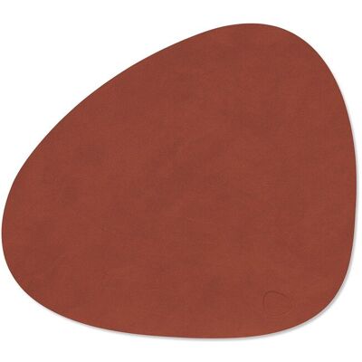Lind DNA Tovaglietta Nupo Curve Sienna 31x35 cm Lind DNA Tovaglietta Nupo Curve Sienna 31x35 cm