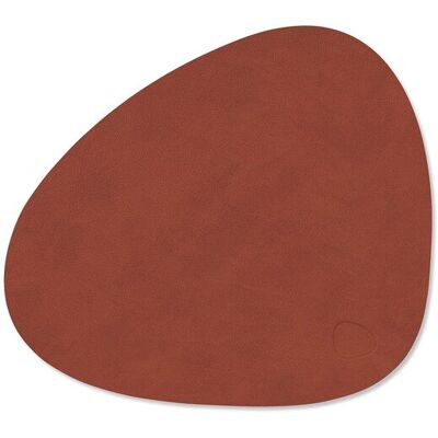 Lind DNA Tovaglietta Nupo Curve Sienna 24x28 cm Lind DNA Tovaglietta Nupo Curve Sienna 24x28 cm