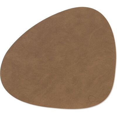 LINDNA Curve L Set Tavolo - Pelle Riciclata - 37x44cm LINDNA Curve L Set Tavolo - Pelle Riciclata - 37x44cm