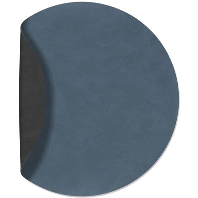 Lind DNA Tovaglietta Double Circle Nupo Dark Blue/ Nupo Black 40 cm Lind DNA Tovaglietta Double Circle Nupo Dark Blue/ Nupo Black 40 cm