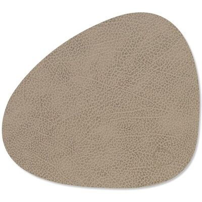 Lind DNA Tovaglietta Hippo Curve Warm Grey 24x28 cm Lind DNA Tovaglietta Hippo Curve Warm Grey 24x28 cm