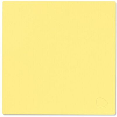 Lind DNA Tovaglietta Nupo Square Yellow 28x28 cm Lind DNA Tovaglietta Nupo Square Yellow 28x28 cm